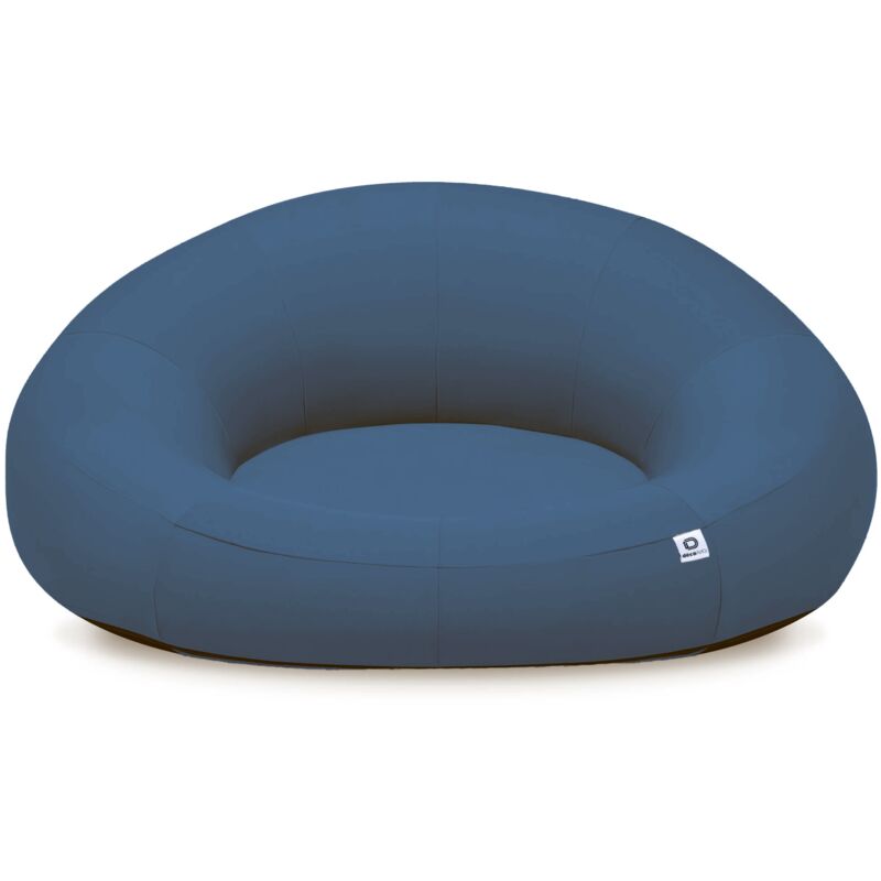 Deco Arts - Pouf xxl Flottant pour Piscine 140x120x60 cm Bleu pétrole