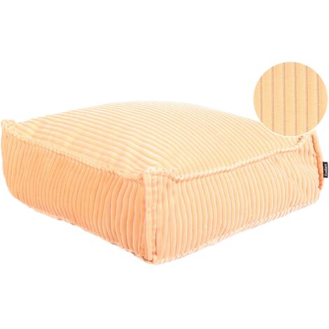 Pouffe ALLOZAI Velvet Peach Pink