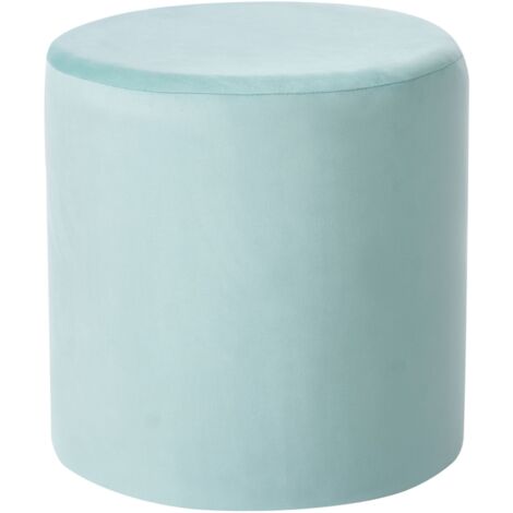 Pouffe LOVETT Velvet Mint Green