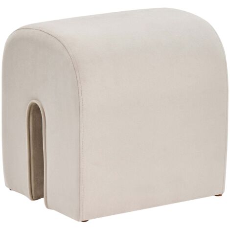 Pouffe MODOC Velvet Beige