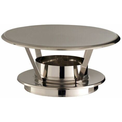 Chapeau De Cheminée Inox 180mm - Structio International - Anti-Oiseaux & Protection