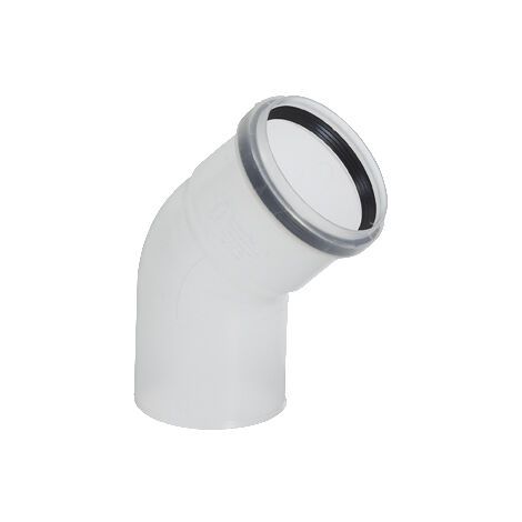 Poujoulat – Coude 45° pour chaudière Ø80 mm – Raccord fumisterie en acier – Compatible chaudières à gaz et fioul – 27080521 - 45-80PPA