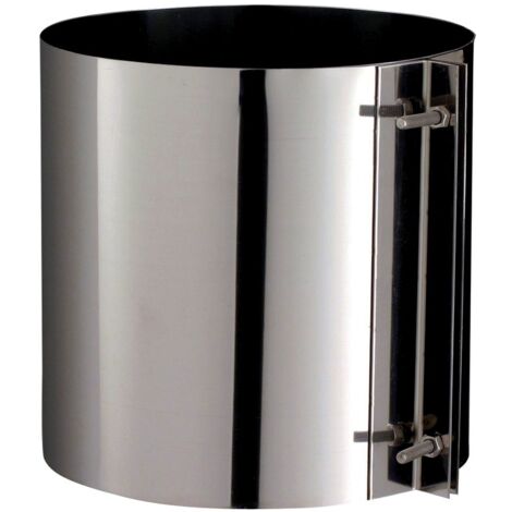 Poujoulat – Manchon condenseur inox 150 – Raccord fumisterie – Acier inoxydable – Résistance à la corrosion – Pour installations chauffage et ventilation