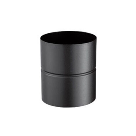 Poujoulat – Adaptateur fumisterie émaillé 130mm – Raccord cylindrique avec étanchéité optimisée – Installation facile par emboîtement mâle/femelle - NM 130 F