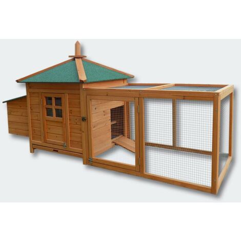 Poulailler Clapier Cage Pour Poule Ou Lapin En Bois Wc