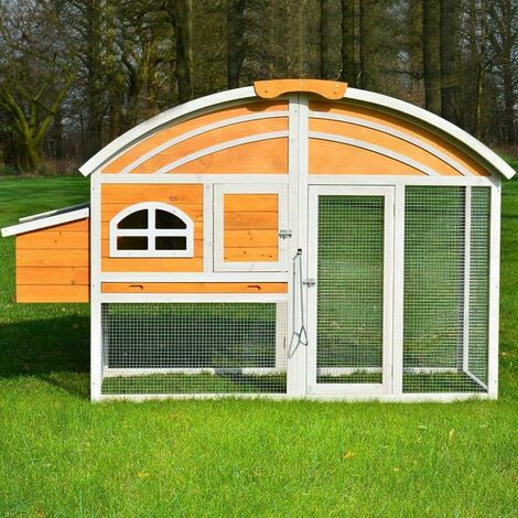 Poulailler En Bois Pour Jardin Extérieure 35 Poules Cage Canard 2