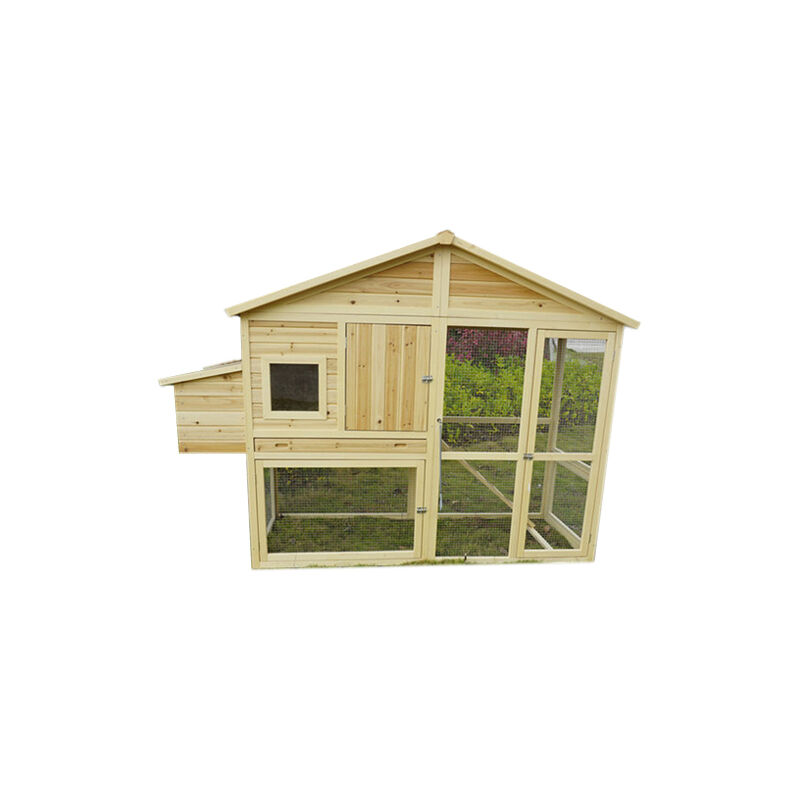 Animal Valley - Poulailler Jersey 4 à 6 Poules Toit Shingle