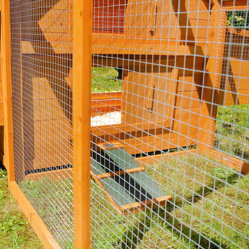 Poulailler Maison De Poulet étable Petit Animal Poulets Lièvre Enclos Cage De Lapin Clapier