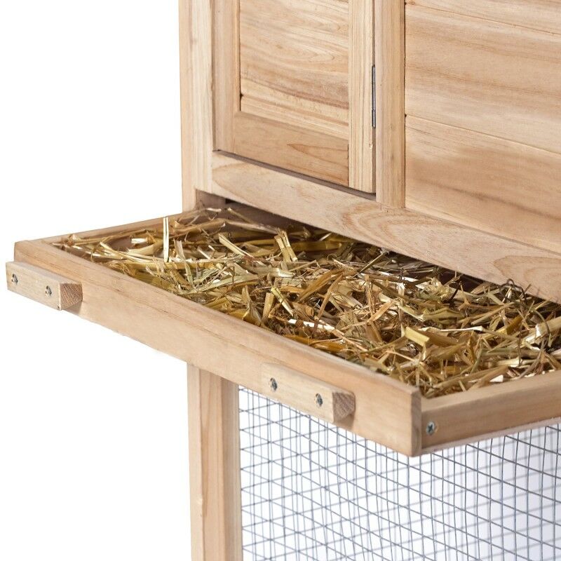 Poulailler Premium Clapier En Bois