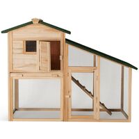 Poulailler Premium Clapier En Bois