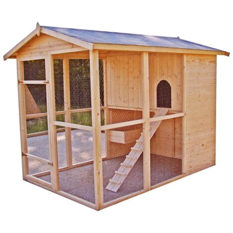 Poulailler XXL - 4,69 m²