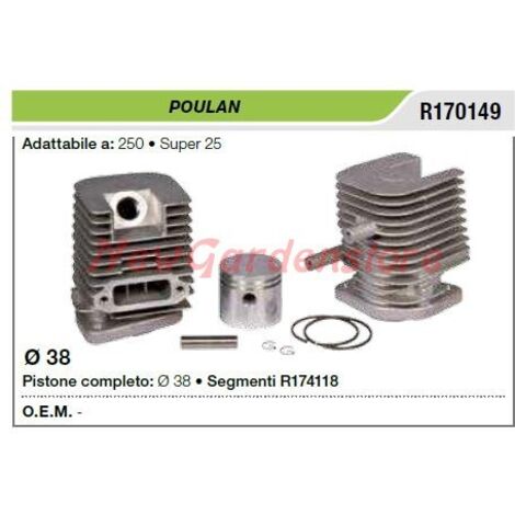 POULAN 250 super 25 débroussailleuse segment piston cylindre R170149