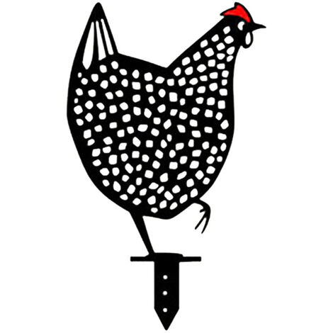 Poule Decorative Jardin, Poule Yard Art Jardin Statues, Sculptures et Statues de Jardin Decoration Exterieur Jardin, Deco Jardin Exterieur Animaux，,KoleZy