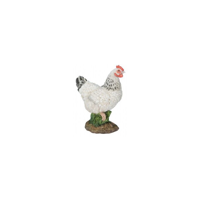 Poule naine blanche 27CM