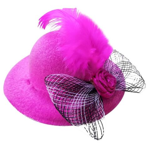 Poulet, poule, chapeau en plumes pour animaux de compagnie, accessoire photo, chapeau réglable, coq, canard, volaille