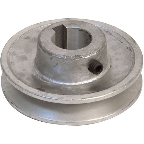 Poulie à 4 étages En Aluminium – Alésage 16 Mm, Diamètre 130 Mm, Pour Courroie De 12,7 Mm