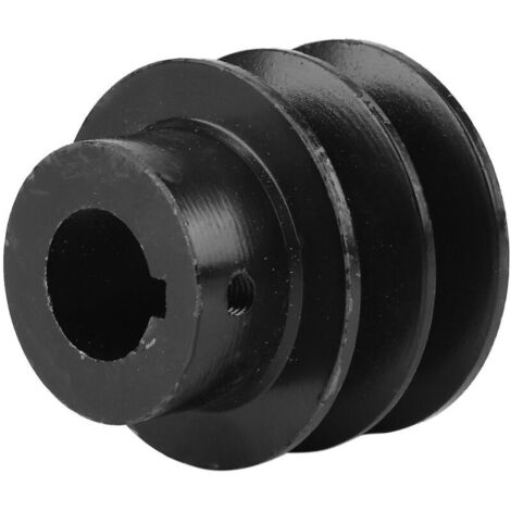 Poulie à courroie pour moteurs Honda 168F GX110 GX120 GX160 – Fer durable – Trou 20mm, diamètre 55mm – Tendeur automatique