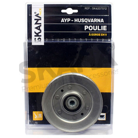 Poulie à Gorge En V Sur Roulement Adaptable. ø Extérieur : 108 Mm ø Intérieur : 9,5 Mm Hauteur : 24 Mm Pour Modèles Ct126, Ct13