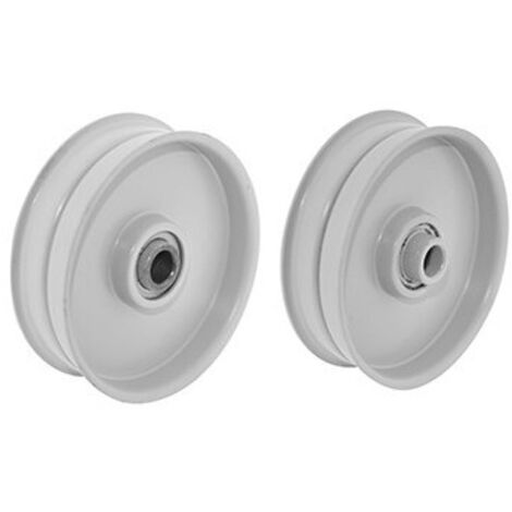 Poulie à Gorge Plate Adaptable Ariens - Mtd - Murray - Toro Pour Déneigeuses Mtd Séries 840, 841, 850, 960. Remplace Origine 073