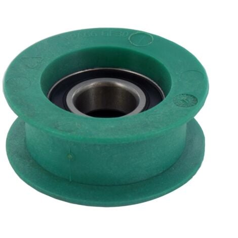 Poulie à gorge plate adaptable CASTELGARDEN pour J92, TC92, TC102 et TC122, VIKING. Remplace origine: 25601570/0, 325601570/1, 2