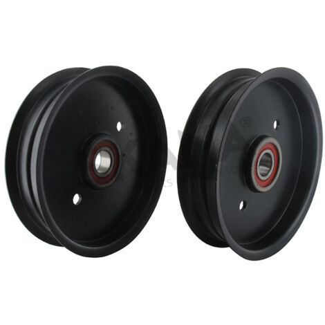 Poulie à Gorge Plate Adaptable Hustler - John Deere - Toro Pour Série Z, Super Z, Mini Z, Atz. Remplace Origine 781856, Tca19779