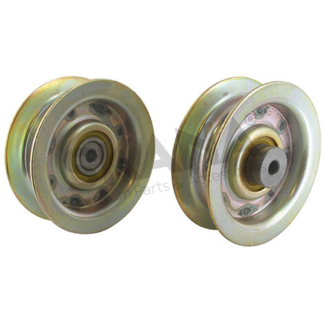 Poulie à Gorge Plate Adaptable John Deere Pour Tondeuseslt/ltr 155, 166, 180 Et Déneigeuses X530, X534, X540. Remplace Origine A