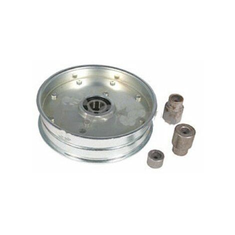 Poulie à Gorge Plate Adaptable Pour Scag Modèles 32'', 36'', 48'', 52'' Et 61'' - H: 30,16mm, ø Ext: 131,76mm, ø Int: 9,52mm. Re