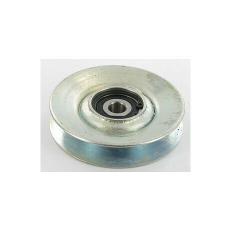Poulie à Gorge Trapézoïdale Avec Roulement, Diamètre 78mm, Alésage 10mm Origine Stiga.