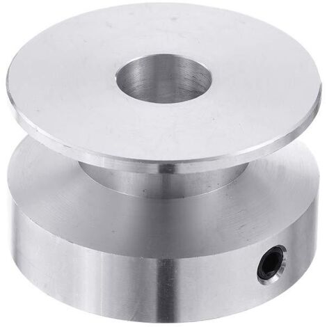 Poulie À Rainure Unique 40Mm A Type Roues De Poulie De Broche 8Mm Alésage Fixe Pour Moteur De Broche - 19Mm