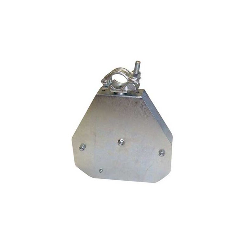 Poulie de levage autobloquante - Poulie corde à collier - Corde de Ø18 à 20mm - Charge 50kg - POULISTOP-2/CO