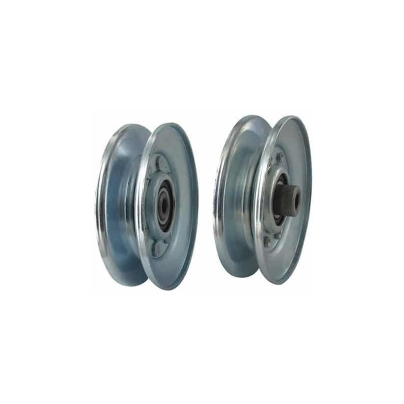 Poulie à gorge en V sur roulement adaptable pour BUNTON - CUB CADET - GRAVELY - HONDA - JOHN DEERE - LAWN BOY - MTD - MURRAY - N