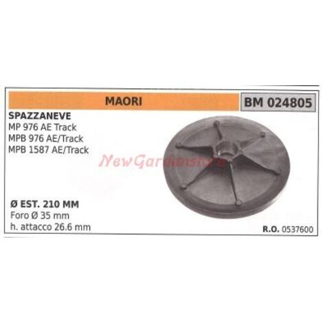 Poulie chasse-neige MP 976AE TRACK MAORI 024805