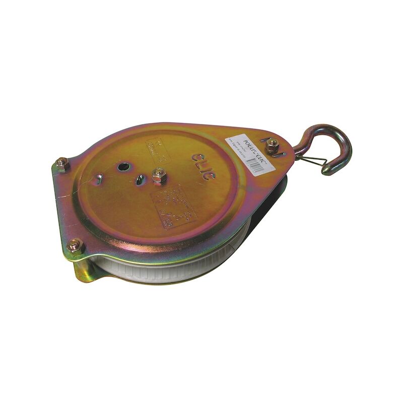 Poulie clic pour corde 20 à 30 mm Corderies Tournonaises