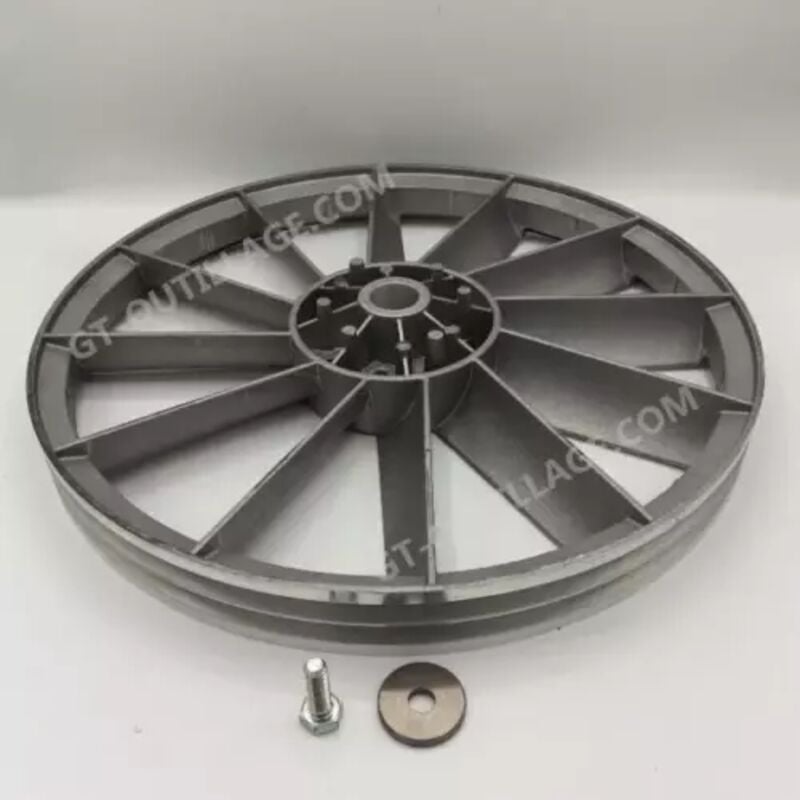 Poulie compresseur d'air Abac diamètre 430 mm