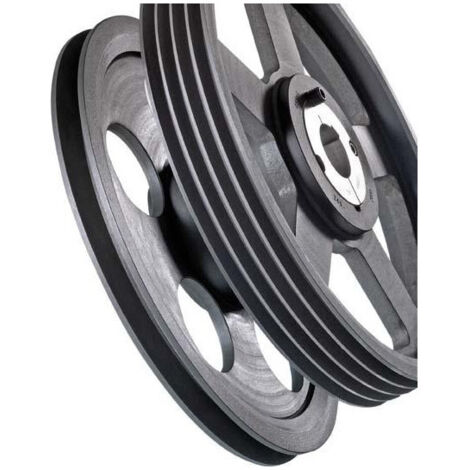 Poulie courroie trapezoidale en Fonte 1 dents , alésage 25mm ( Prix pour 1 )