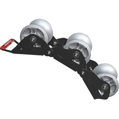 Poulie de cable Runpotec 3 chainons, 9,04 kg cable Ø: 100 mm