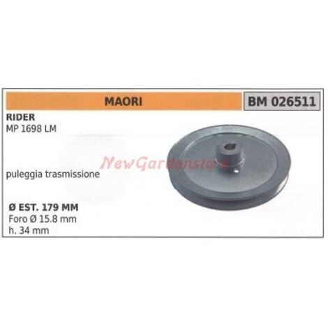 Poulie de coupe pour tondeuse à gazon MP 1698LM MAORI 026511