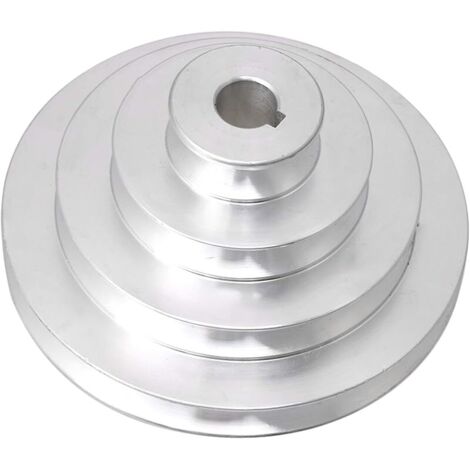 Poulie de courroie Pagoda en aluminium à 4 niveaux pour courroie de type A