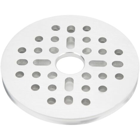 Poulie de courroie ronde en alliage d'aluminium, fixation par bride, 14mm d'alésage, roue d'entraînement PD 64mm, fonctionnement silencieux.