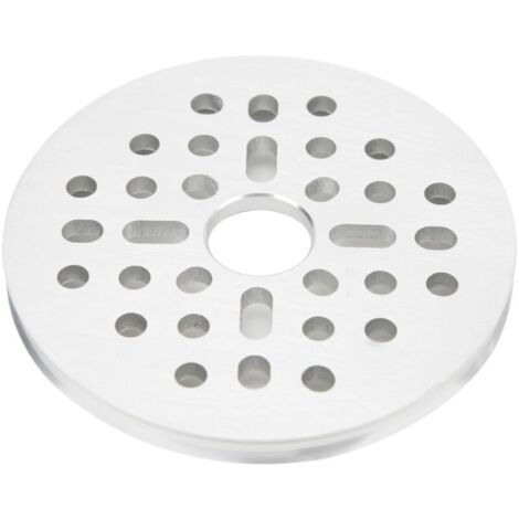 Poulie de courroie ronde en alliage d'aluminium, fixation par bride, 14mm d'alésage, roue d'entraînement PD 64mm, fonctionnement silencieux.