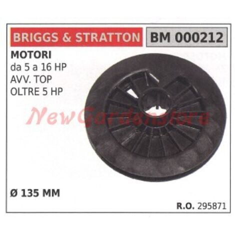 Poulie de démarrage B&S moteur de tondeuse à gazon 5-16HP 000212