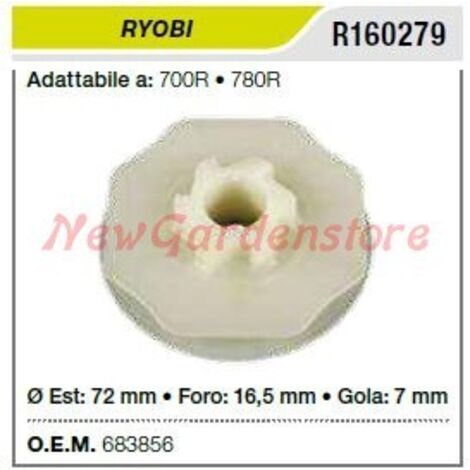 Poulie de démarrage pour débroussailleuse RYOBI 700R 780R R160279