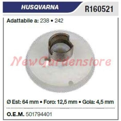 Poulie de démarrage pour tronçonneuse HUSQVARNA 238 242 R160521