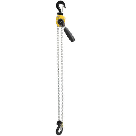 Poulie de levage à levier, Mini cliquet de levage Portable avec chaîne de 1.5 mètres, charge de 250kg