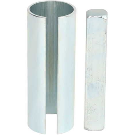 Poulie de moteur à essence adaptateur de manchon de vilebrequin Construction en acier douille de vilebrequin poulie et clé Type A ouverture complète