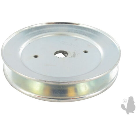 Poulie De Palier Pour Tracteur Tondeuse Autoportée Ayp - Diamètre Extérieur: 131,75 Mm, Diamètre Intérieur: 15,88 Mm - Origine: