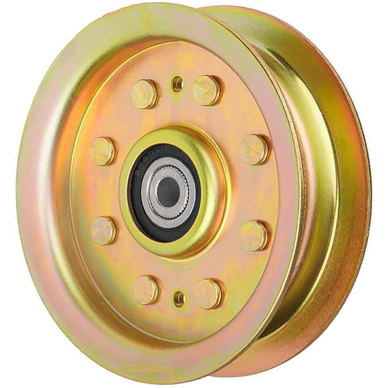 Poulie de renvoi plate Remplace pour Cub Cadet 756-04129 956-04129 956-04129C 756-04129B 756-04129C Remplace pour MTD 753-08171 Convient aux ponts de