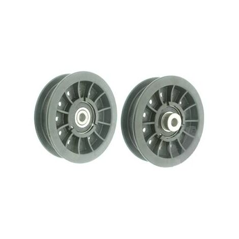 Poulie de tension de courroie pour tracteurs tondeuses MTD – Diamètre 101.6mm – Hauteur 28.6mm – Compatible modèles Sprinto G185 G200