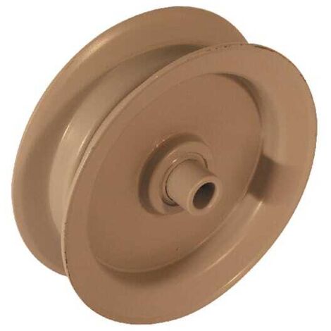 Poulie de tondeuse plate 3/8"x3-1/8" 756-0643, 756-0437 ref FGP010240