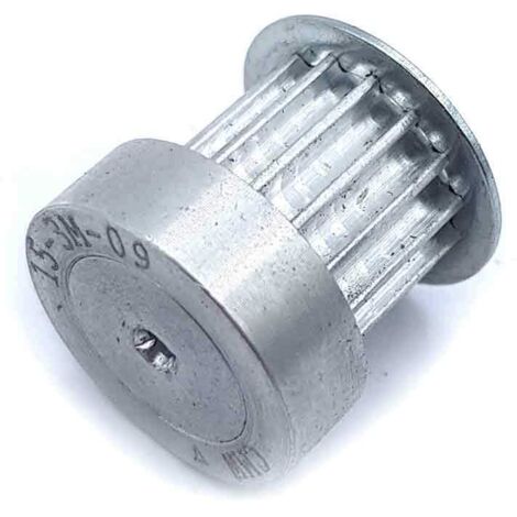 Poulie dentée moyeu plein PD3M15-9